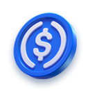 USDC 3D Icon